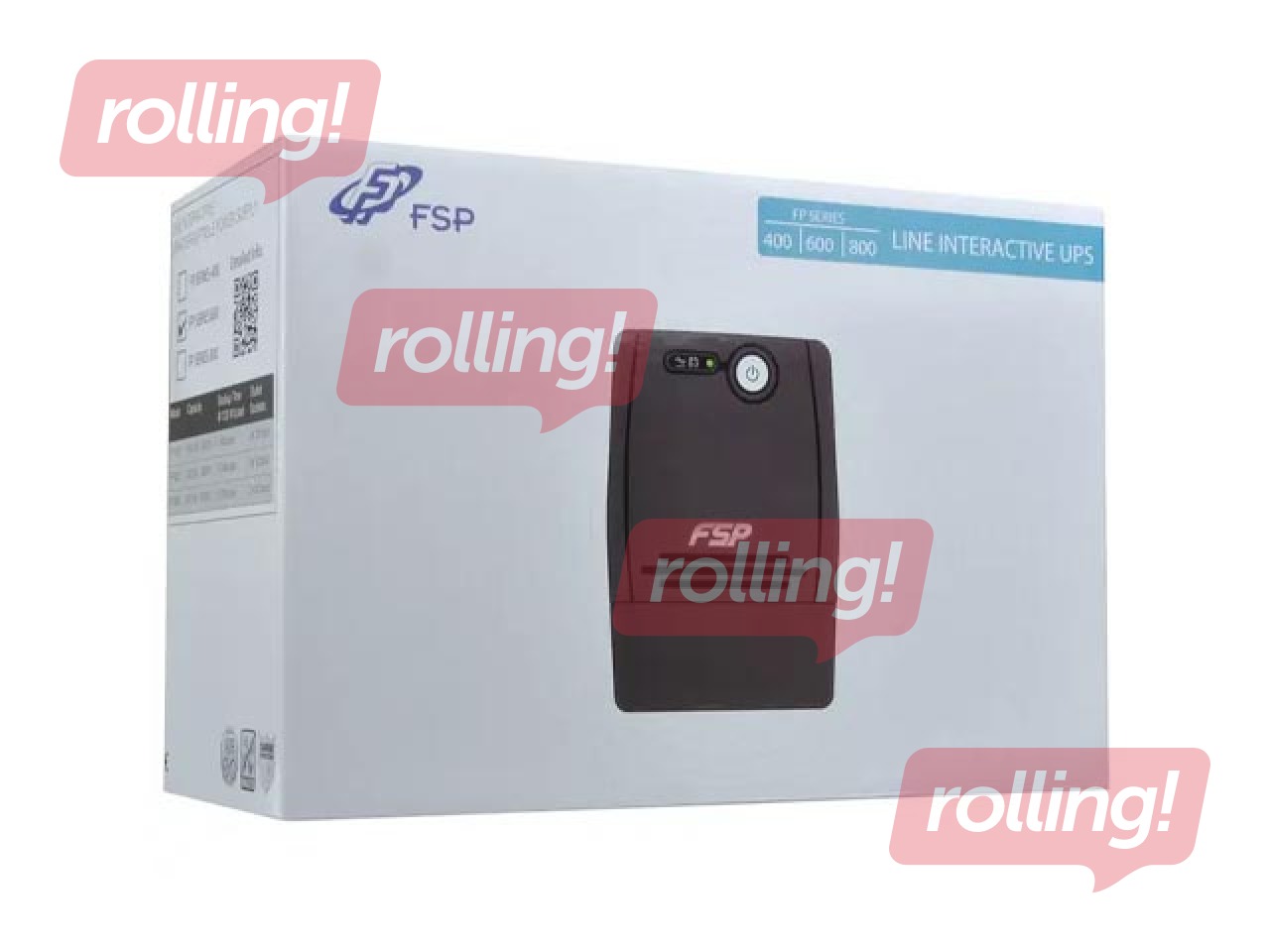 Uninterruptible power supply FSP, PF 800, 800VA, 480W, black