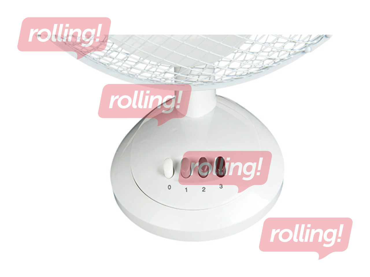 Lauaventilaator Gallet, 35W, ø30cm, valge