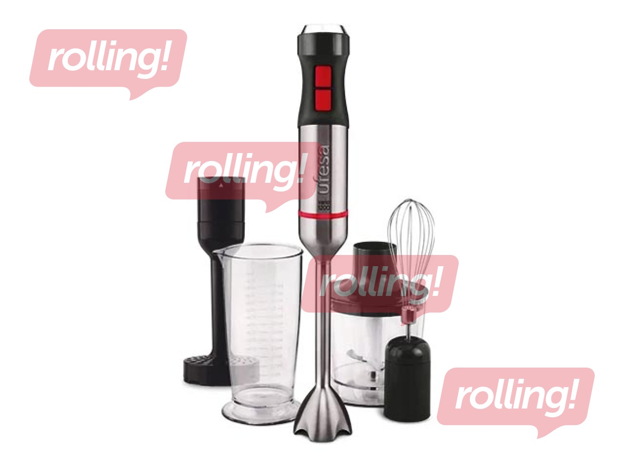 Segisti komplekt Ufesa BP4654 Vario 1200 MAX, roostevabast terasest