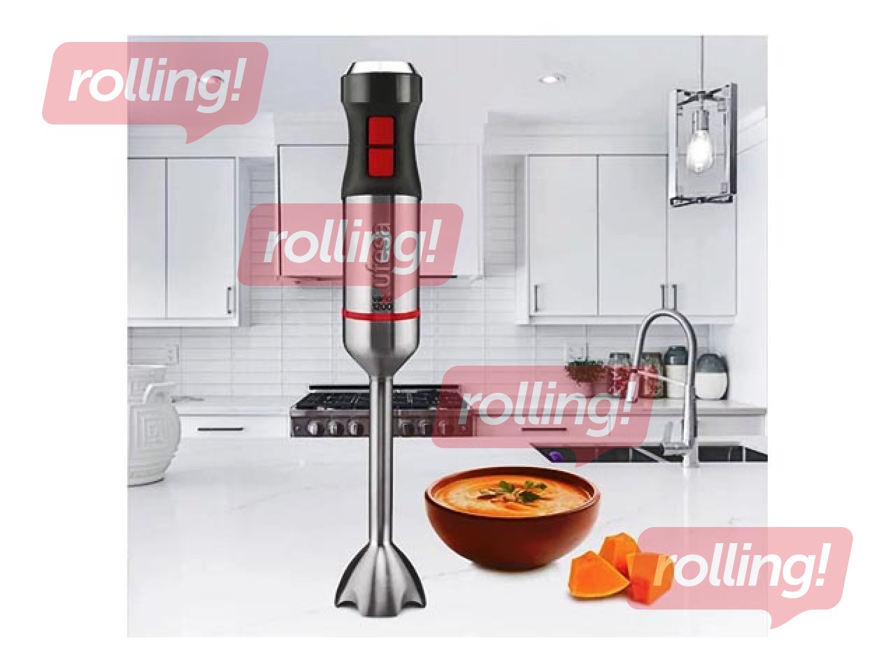 Segisti komplekt Ufesa BP4654 Vario 1200 MAX, roostevabast terasest