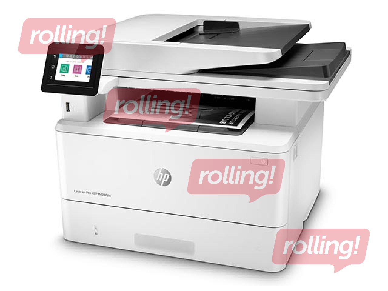 Must-valge multifunktsionaalne laserprinter HP LaserJet Pro MFP M428fdw (W1A30A)