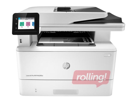 Slightly used Multifunction laser printer HP LaserJet Pro MFP M428fdw (W1A30A)