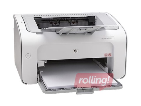 Kergelt kasutatud HP LaserJet P1102 mustvalge laserprinter