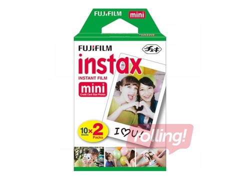 Фотобумага Fujifilm Instant, 6.2x4.6см, 10x2 шт.
