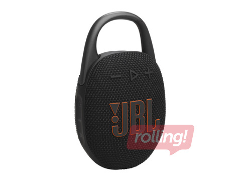 Wireless Speaker, JBL, Clip 5, black