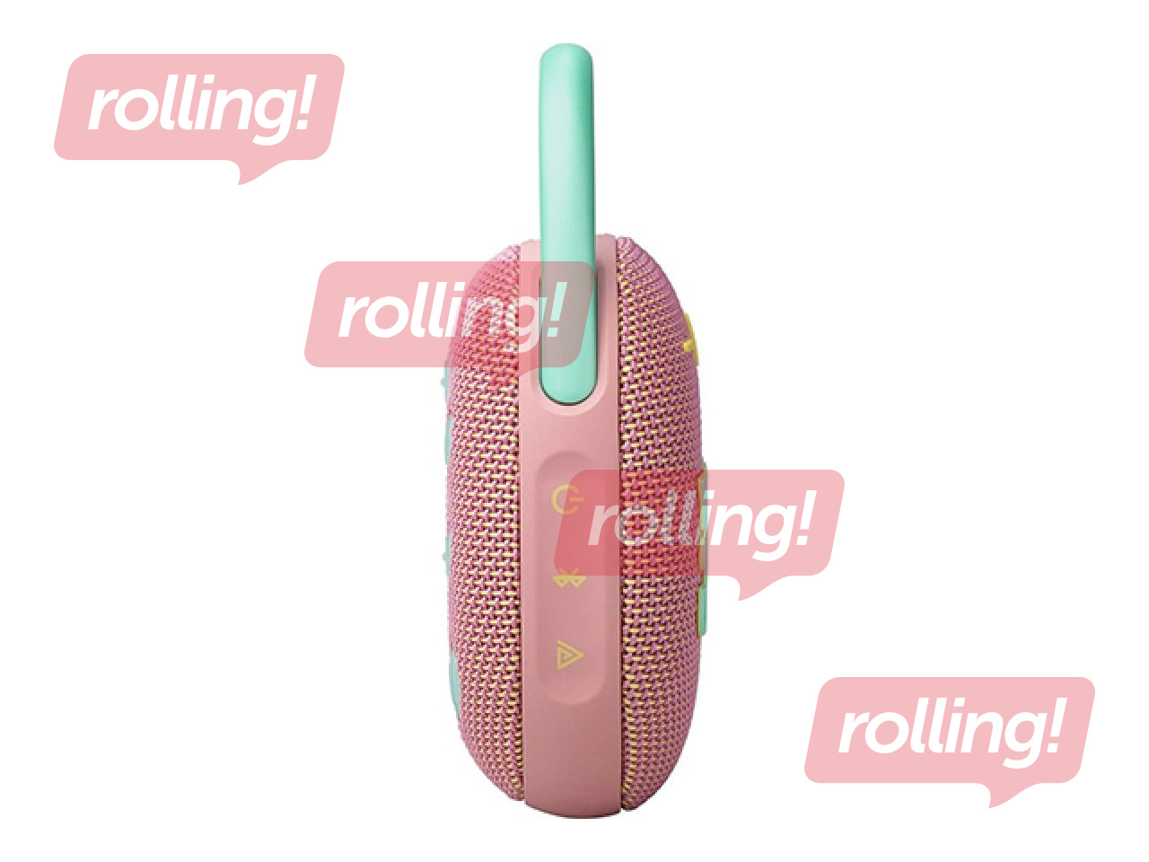 Juhtmevaba kõlar JBL Clip 5, USB-laadijaga, roosa