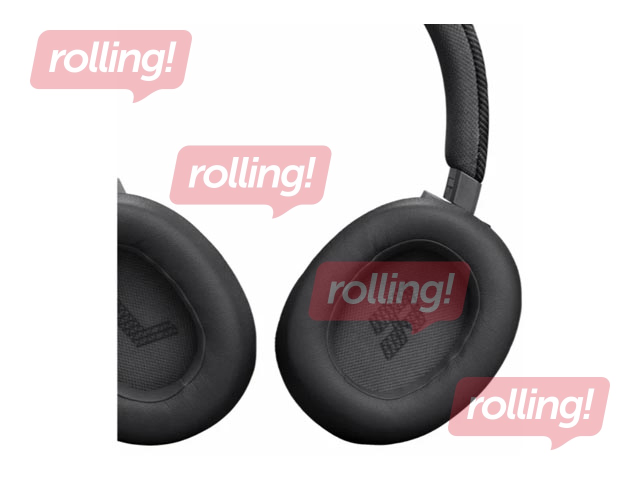 Bezvadu austiņas JBL Live 770NC Noise Cancelling, Melnas