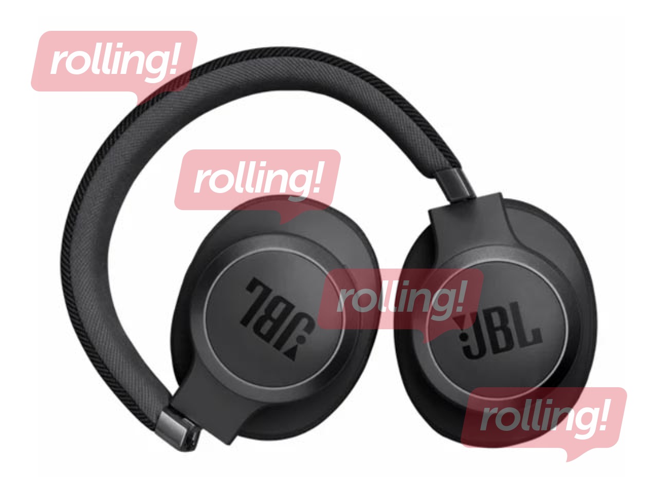 Bezvadu austiņas JBL Live 770NC Noise Cancelling, Melnas