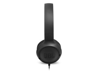 Austiņas ar mikrofonu JBL Tune 500, Melnas