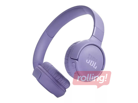 Наушники с микрофоном JBL Tune, 520BT, Bluetooth, фиолетовые