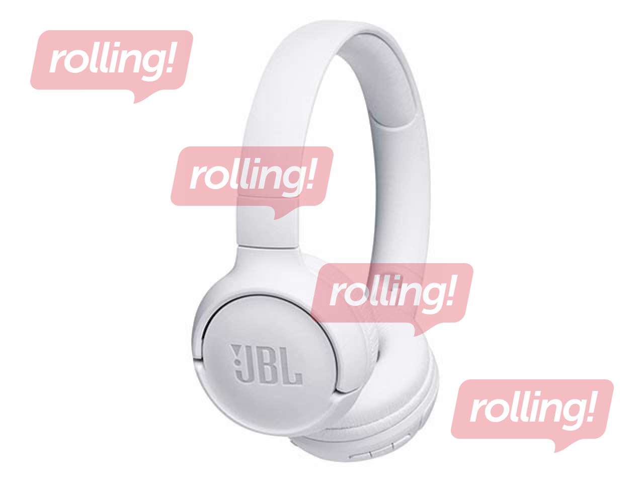 Austiņas ar mikrofonu JBL Tune 520BT, Bluetooth, White