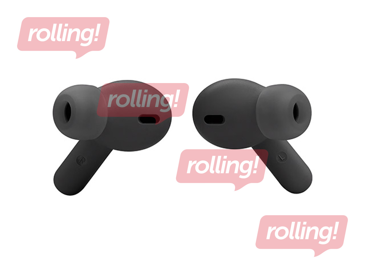 Bezvadu austiņas JBL Wave Beam TWS, melnas