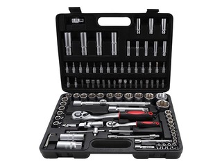Kraftmann socket set 1/4''+1/2'' 94 pcs.
