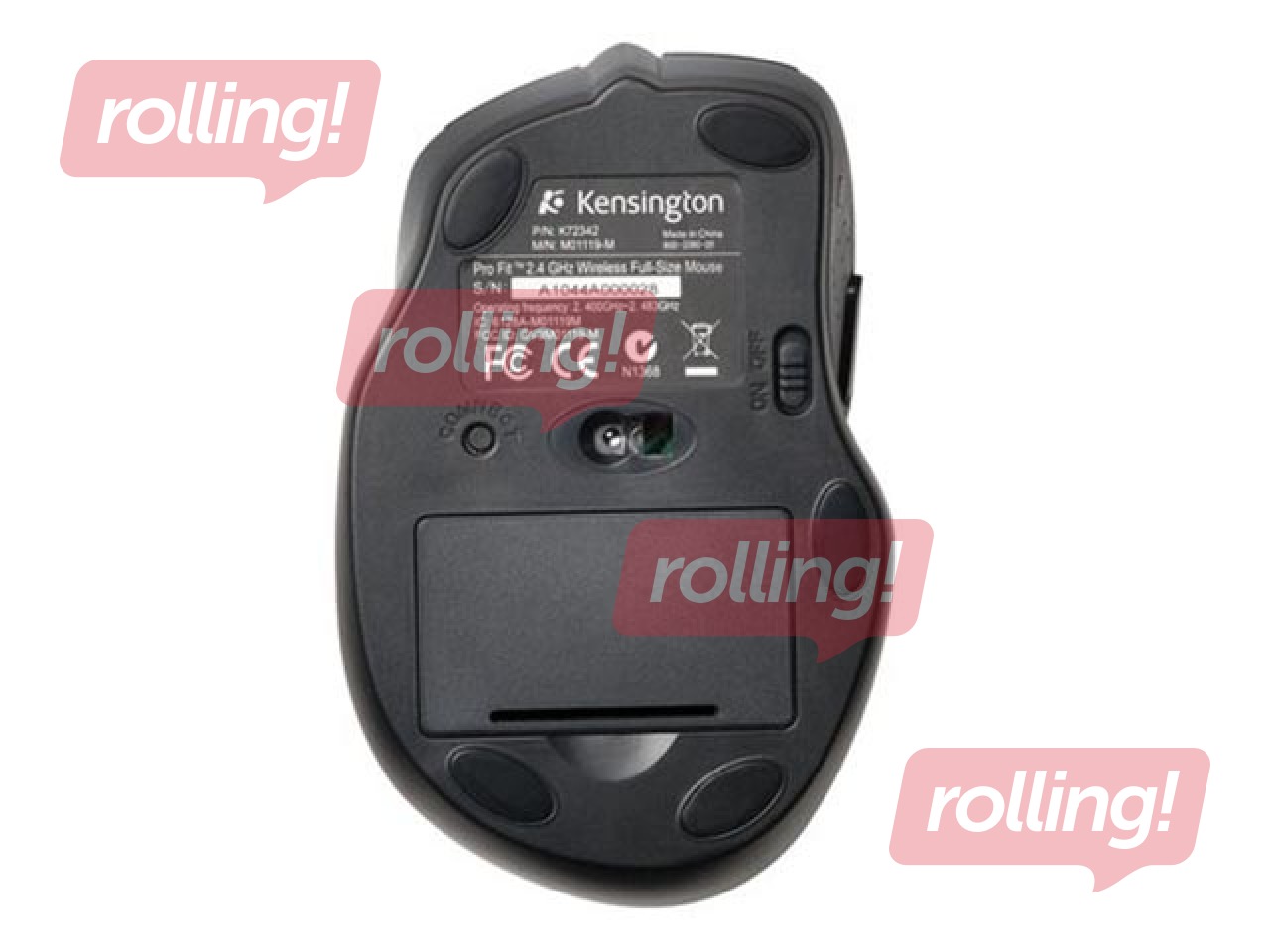 Kensington Pro Fit™ Wireless Full-Size Mouse