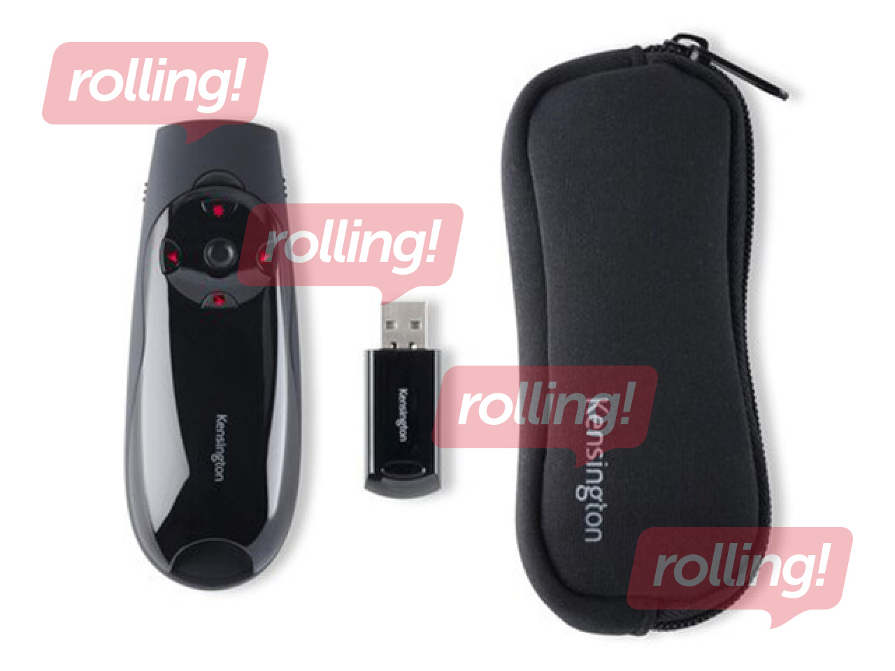 Kensington Presenter Expert esitlusvahend punase laseriga