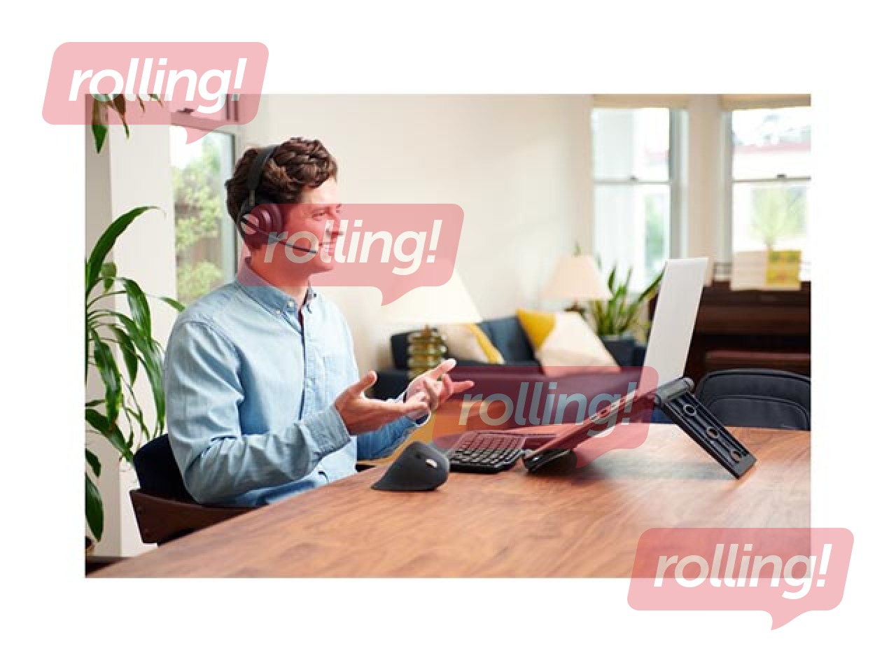 Беспроводная компьютерная мышь Kensington Pro Fit™ Ergo MY630 EQ, перезаряжаемая, 2.4GHz