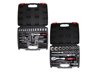 Kraftmann Muciņu-uzgaļu komplekts 1/4''+1/2'' 174 gab