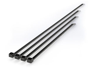 Cable tie 2.5 x 100 mm black, 100 pcs.