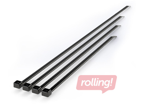 Cable tie 3.6 x 250 mm black, 100 pcs