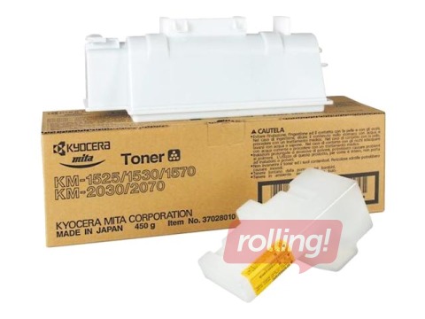 Toonerkassett Kyocera KM 1525, must, (11000 lk)