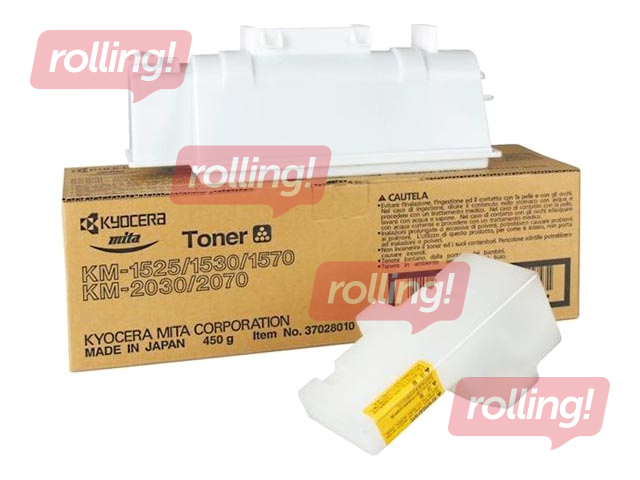 Toonerkassett Kyocera KM 1525, must, (11000 lk)
