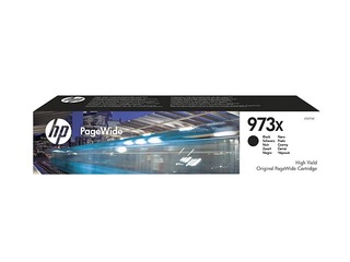 Tint kassett HP 973X PageWide, must (10000 lk)