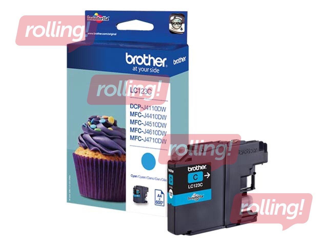 Tintes kasete  Brother MFC6920DW, ciānzila, (600 lpp)