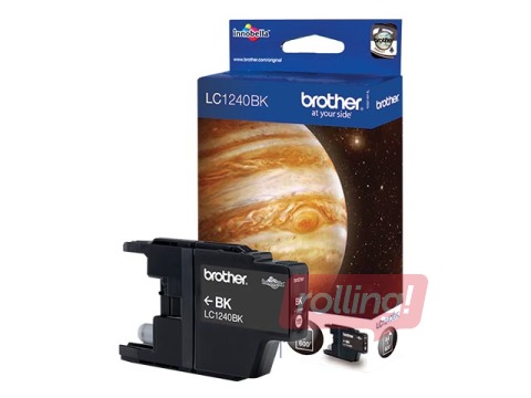 Ink cartridge  Brother LC1240, black, (600 pgs)