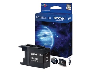 Чернильный картридж Brother LC1280XL, чёрный, (2400 стр.)