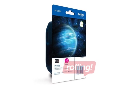 Ink cartridge Brother LC1280XL, magenta, (1200 pgs)
