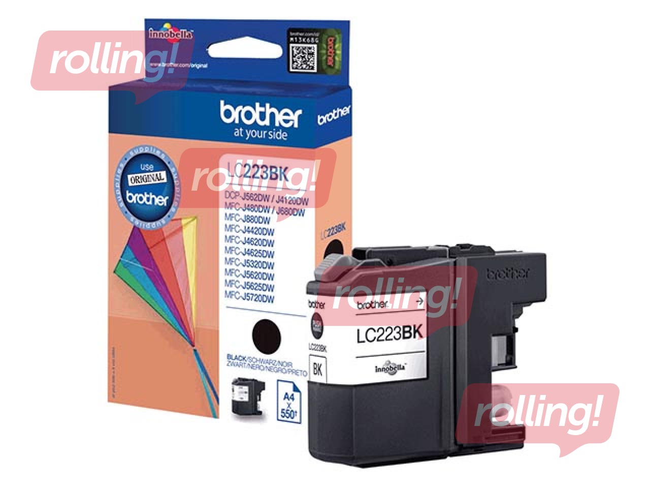 Tindikassett Brother MFCJ4620/J5320/J5620/J5720 must, (550 lk)