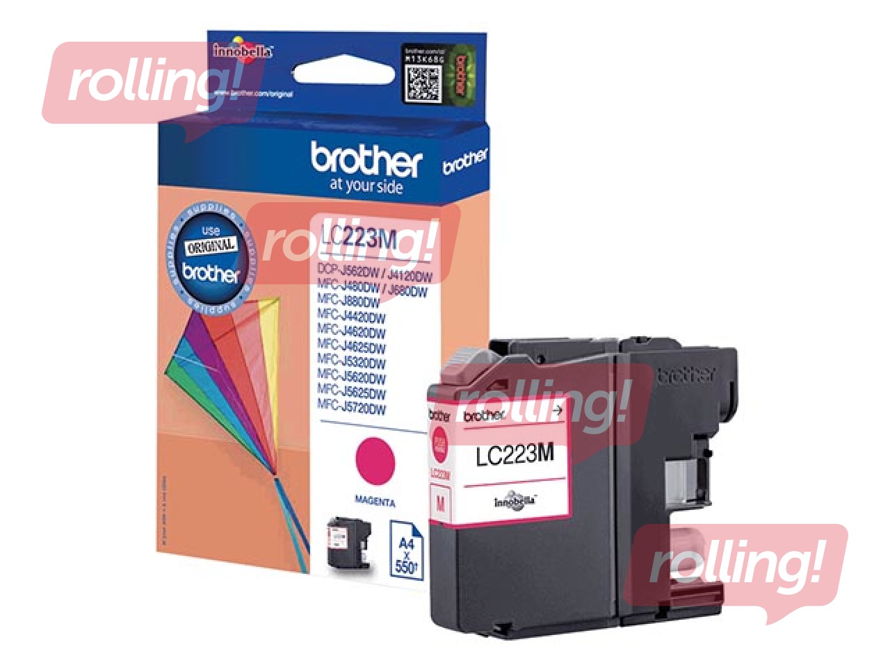 Tindikassett Brother MFCJ4620/J5320/J5620/J5720, punane, (550 lk)