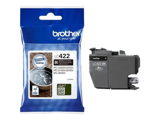 Brother LC-422BK Ink Cartridge Black (550 pgs)