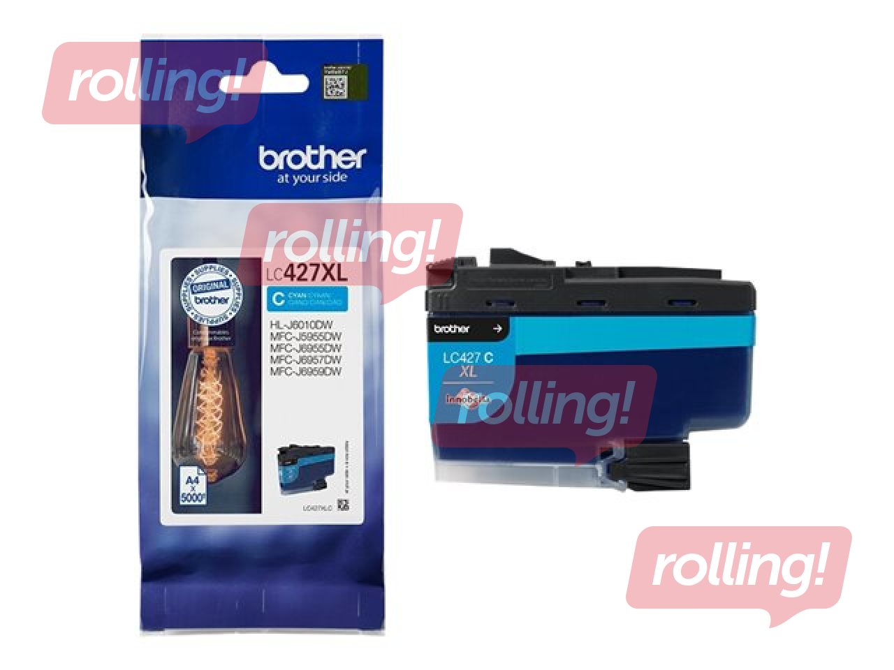 Tindikassett Brother LC-427XLC, sinine (5000 lk)