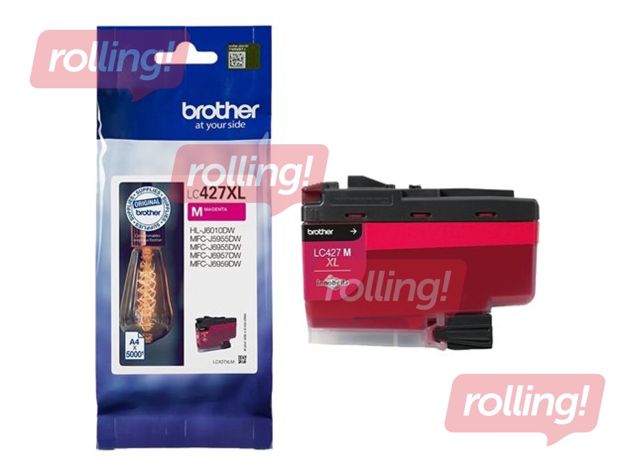 Tindikassett Brother LC-427XLM, punane (5000 lk)