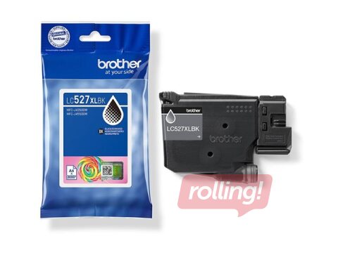 Tindikassett  Brother LC-527XLBK, must (3000 lk)
