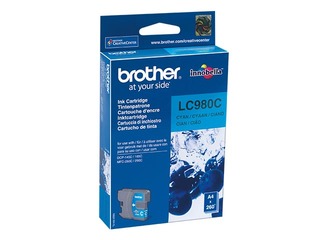 Ink cartridge Brother LC980, cyan, (260 pgs)