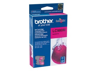 Ink cartridge Brother LC980, magenta, (260 pgs)