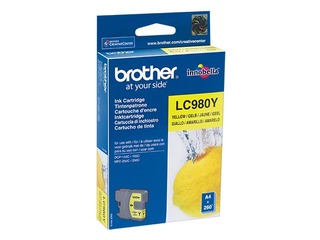 Ink cartridge Brother LC980, yellow, (260 pgs)