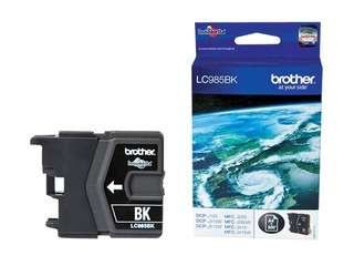 Tindikassett Brother LC985, must (300 lk)