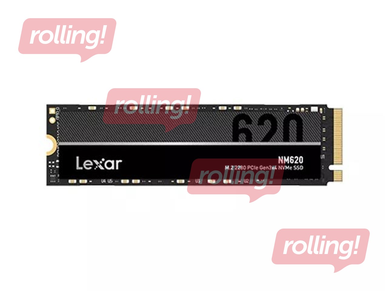 SSD диск Lexar, NM620 2ТБ, M.2, PCIe 4.0 x4 (NVMe)