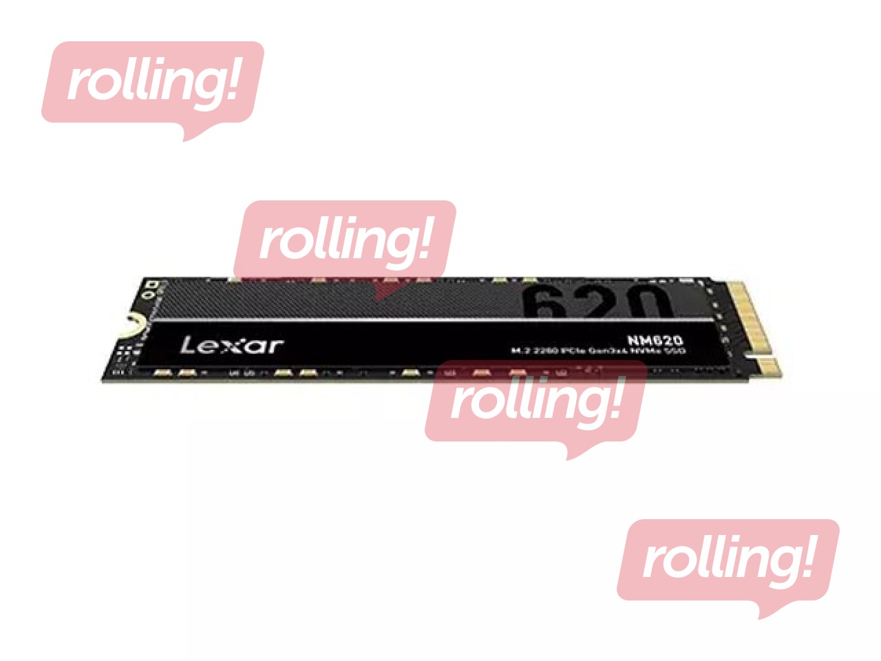 SSD ketas Lexar, NM620 2TB, M.2, PCIe 4.0 x4 (NVMe)