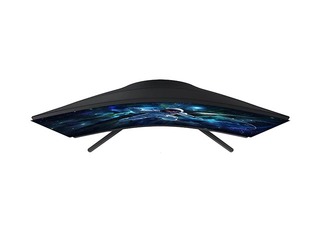 Монитор Samsung Odyssey G5 G55C, 32'', QHD, LED VA, HDMI, DisplayPort, изогнутый, черный