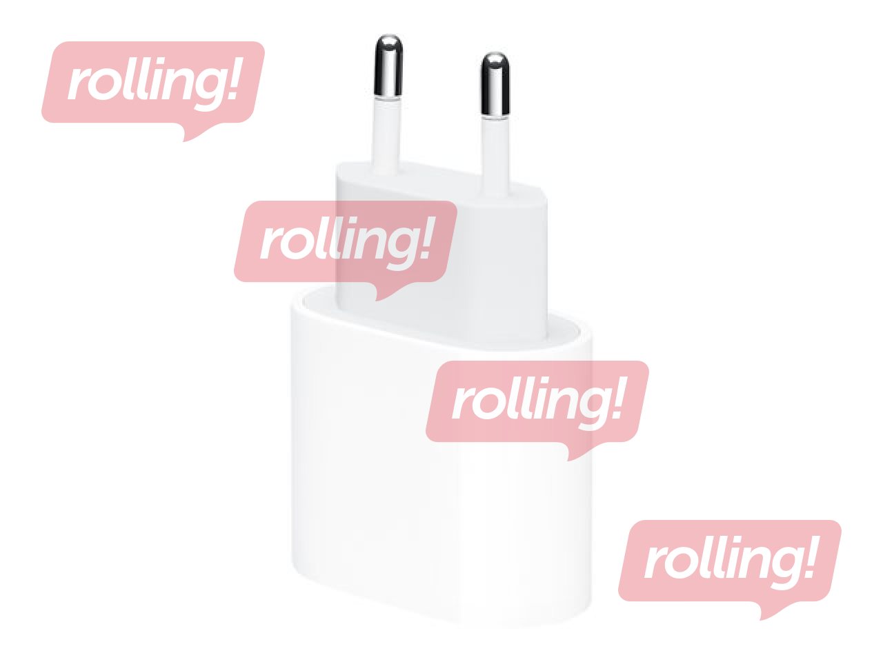 Charger Apple Type C, 20W, white