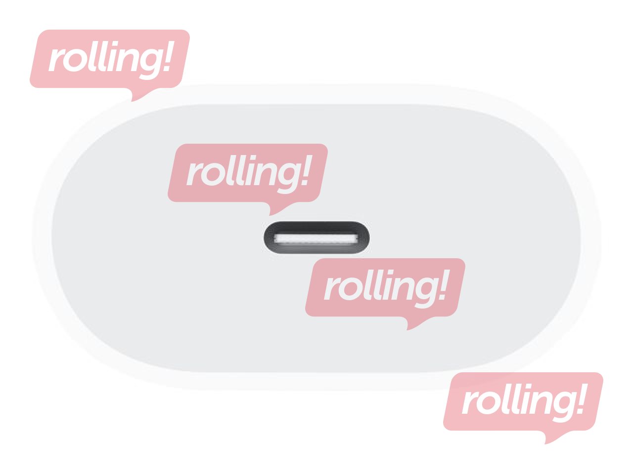 Laadija Apple Type C, 20W, valge