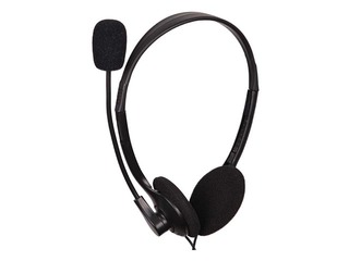 Stereo headset with volume control Gembird MHS-123, black, 1.8m