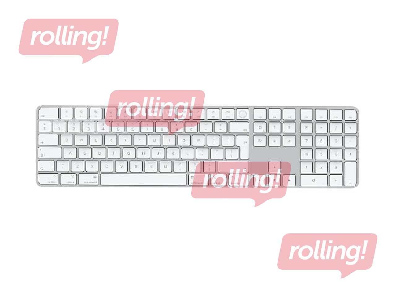 Klaviatuur Magic Keyboard with Touch ID and Numeric Keypad Apple MK2C3