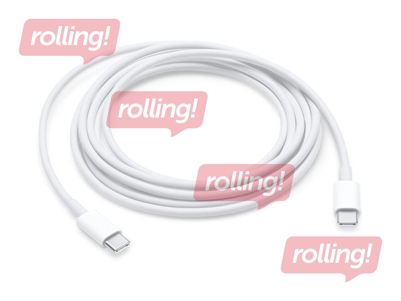 Connecting Cable  Apple Type C - Type C, 2 m, white