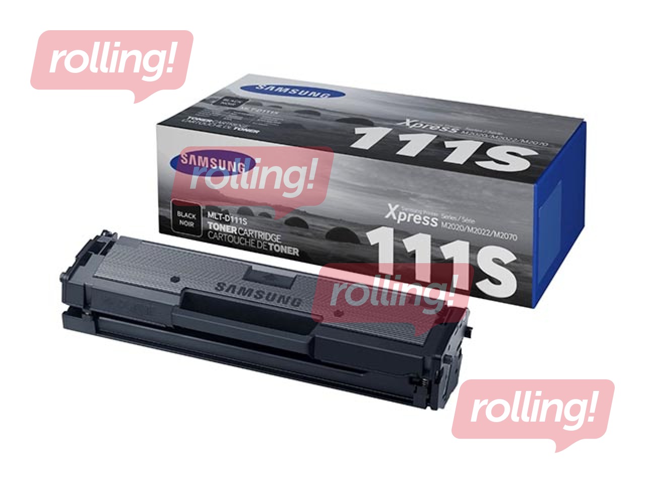 Toonerkassett Samsung Samsung M2020W/2022W, must, (1000 lk)