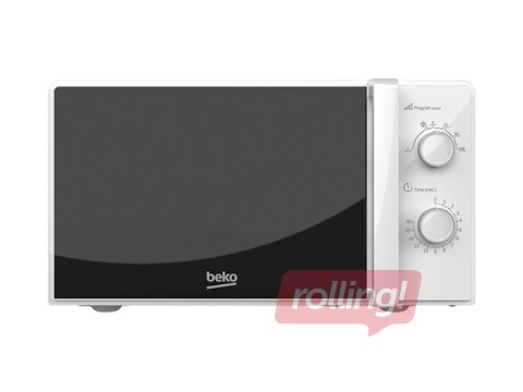 Микроволновая печь Beko, отдельно стоящая, 20 л, 700 Вт, белая